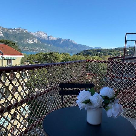 Apartamento Gatsby Studio - Terrasse Sur Les Toits Annecy Exterior foto