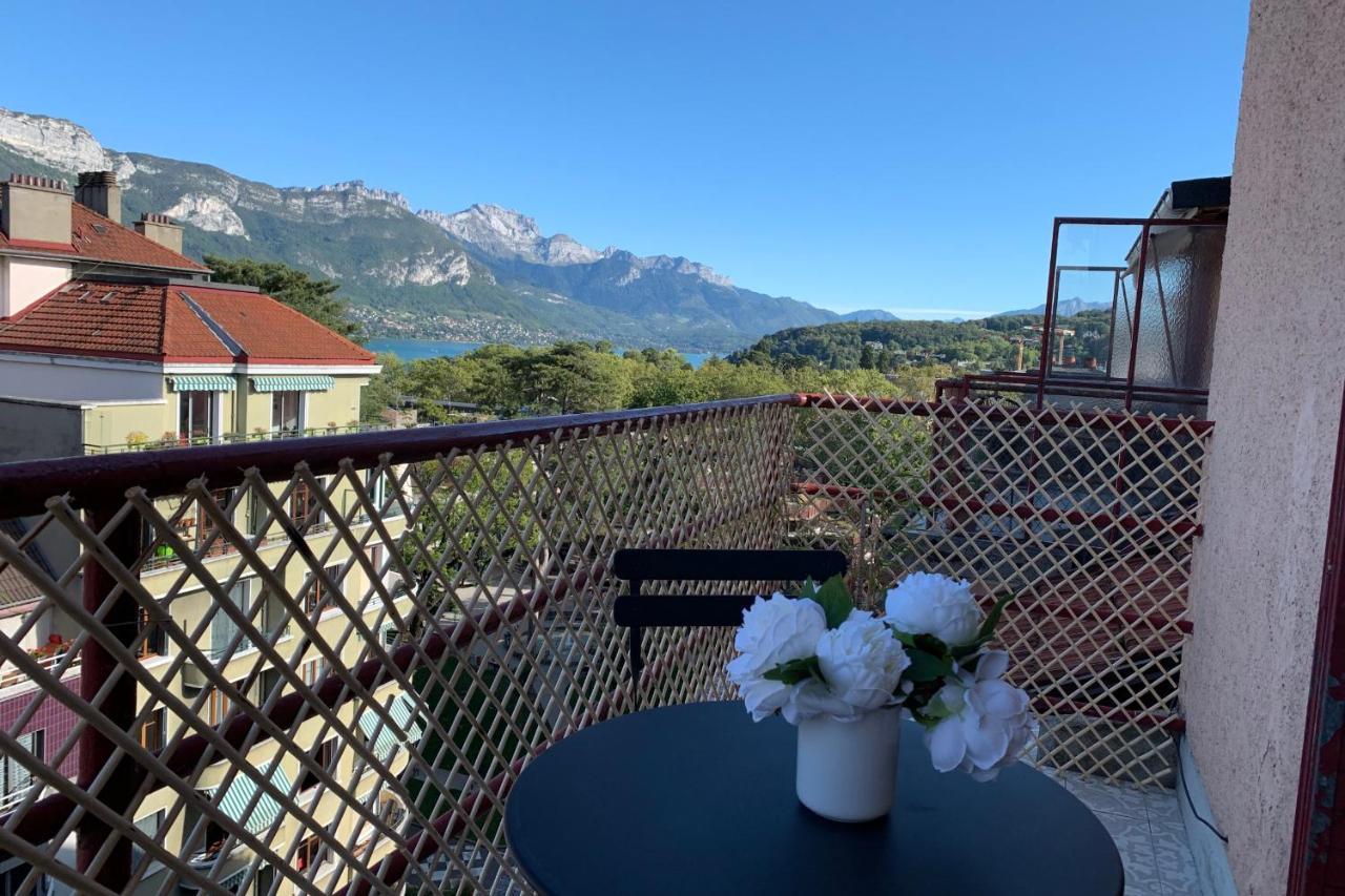 Apartamento Gatsby Studio - Terrasse Sur Les Toits Annecy Exterior foto