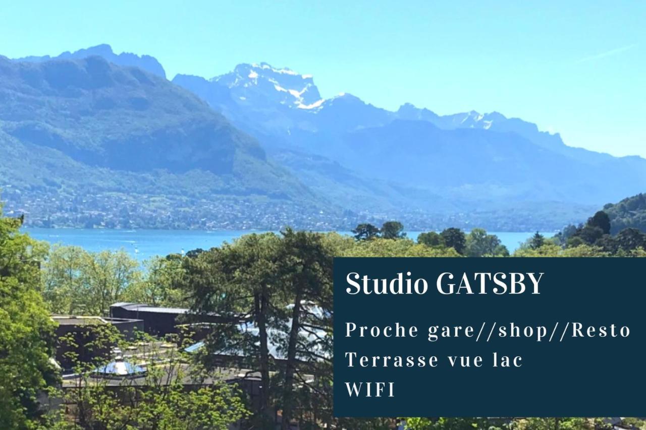 Apartamento Gatsby Studio - Terrasse Sur Les Toits Annecy Exterior foto